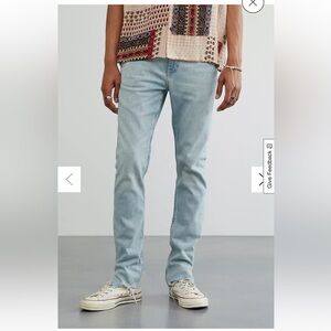 👖 Urban Outfitters BDG Skinny Fit Stretch Jeans‎ Light Wash 31x32 Men’s 👖